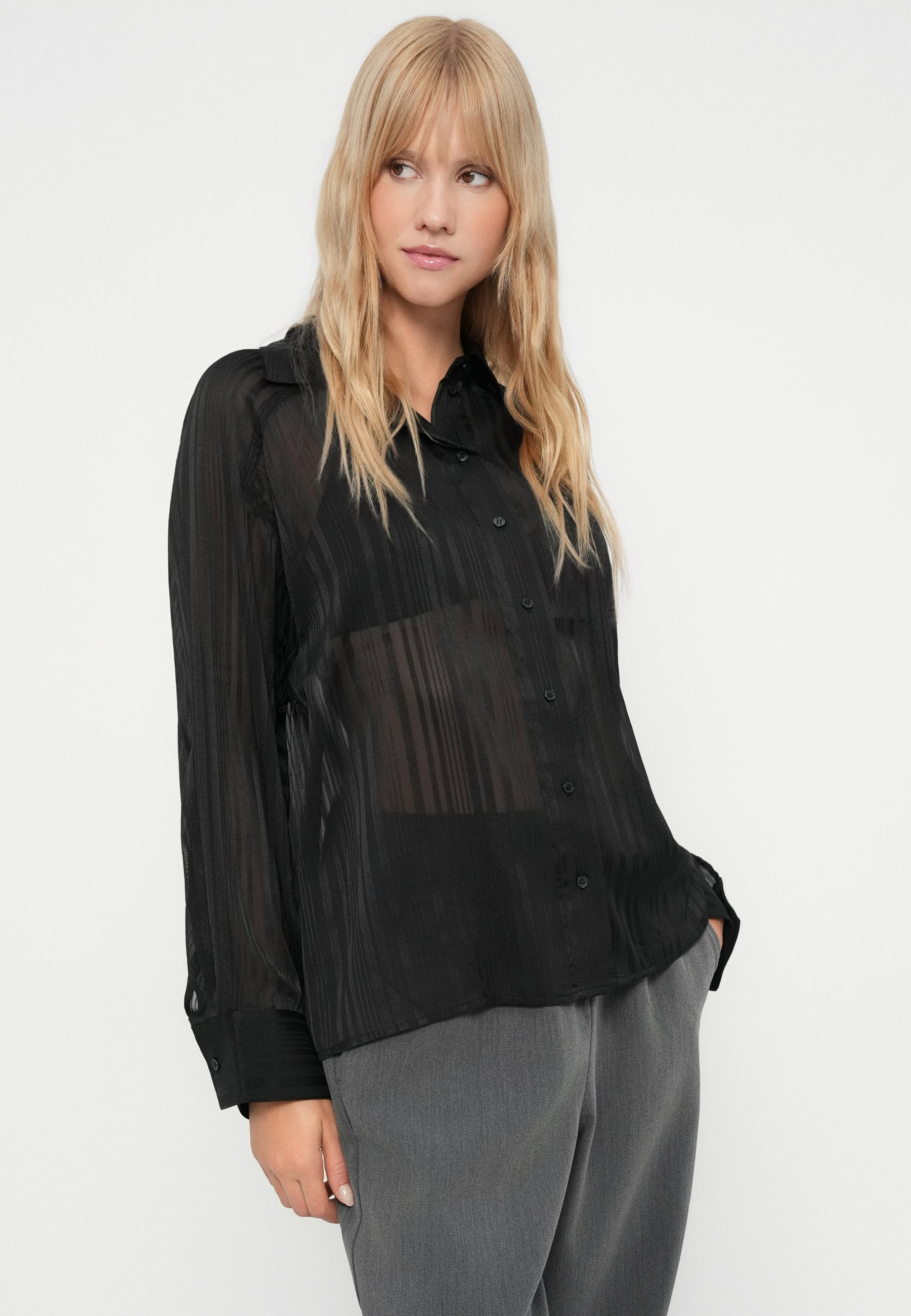 Selected Wide-leg mid waist