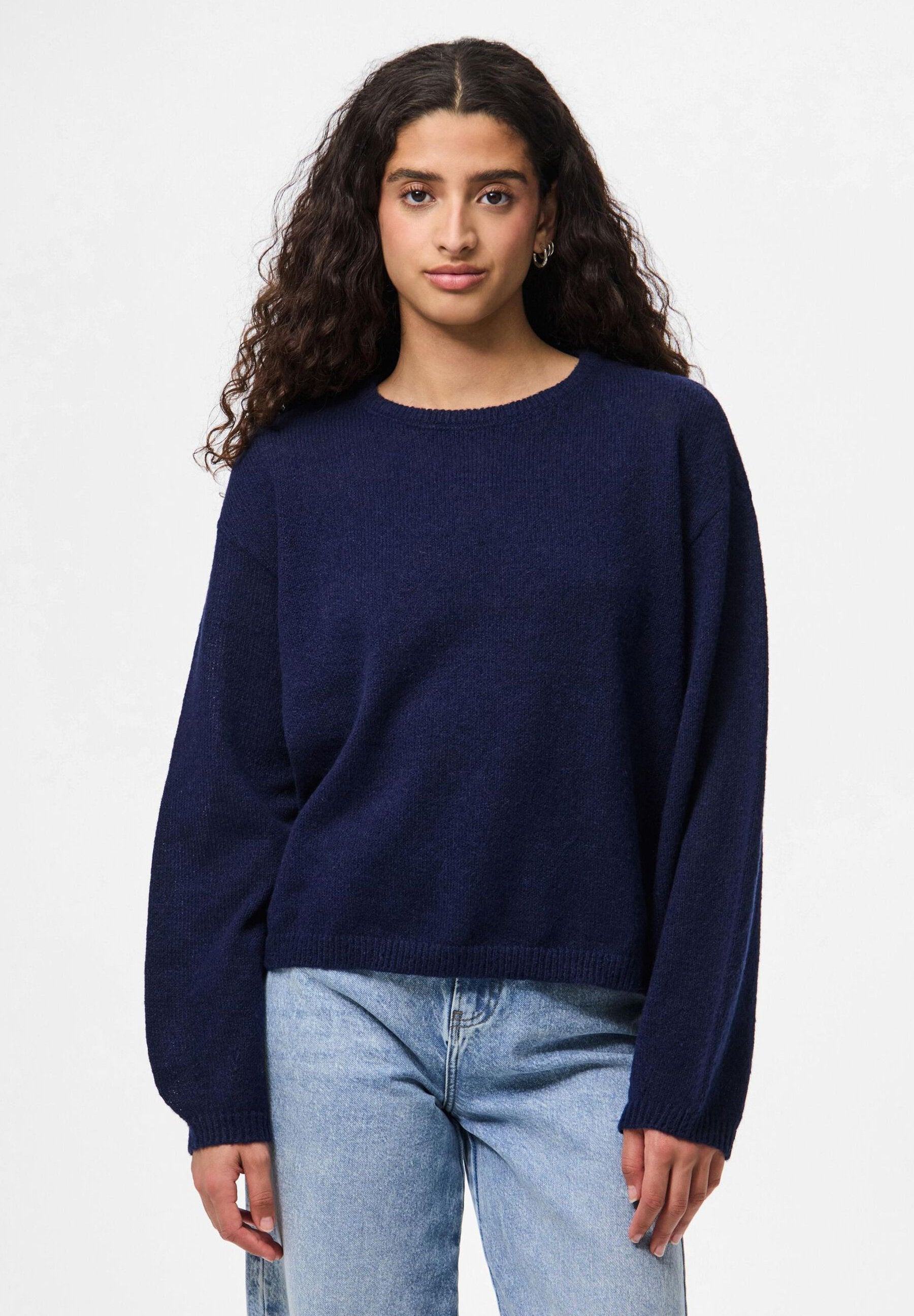 Pieces PCIDA LS O-NECK KNIT NOOS BC