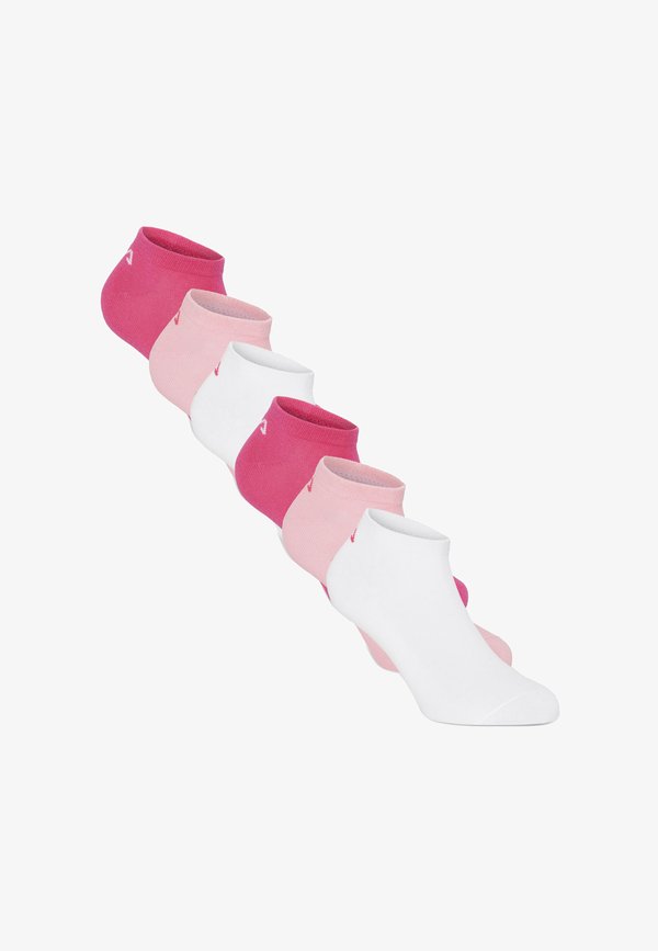 Fila FILA INVISIBLE SOCKS 6 PACK UNISEX - Sneaker socks - rose