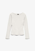 Vero Moda VMRUBY - Long sleeved top - snow white