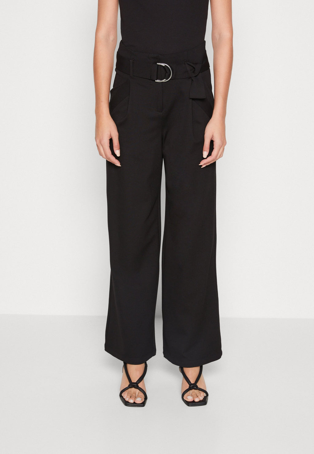Vero Moda VMBAILEY PAPERBAG WIDE BELT PANT