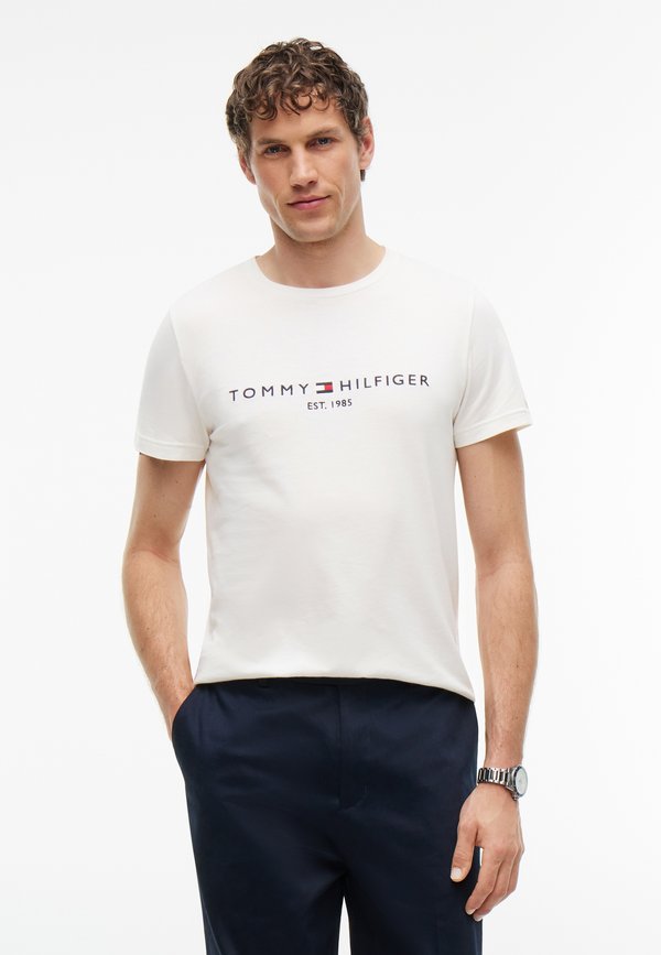 Tommy Hilfiger Basic T-shirt - ivory petal