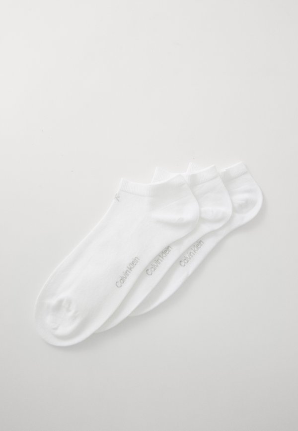 Calvin Klein Underwear WOMEN 3 PACK - Sneaker socks - white