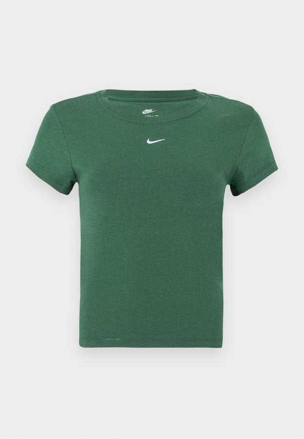 Nike Sportswear Basic T-shirt - fir/white