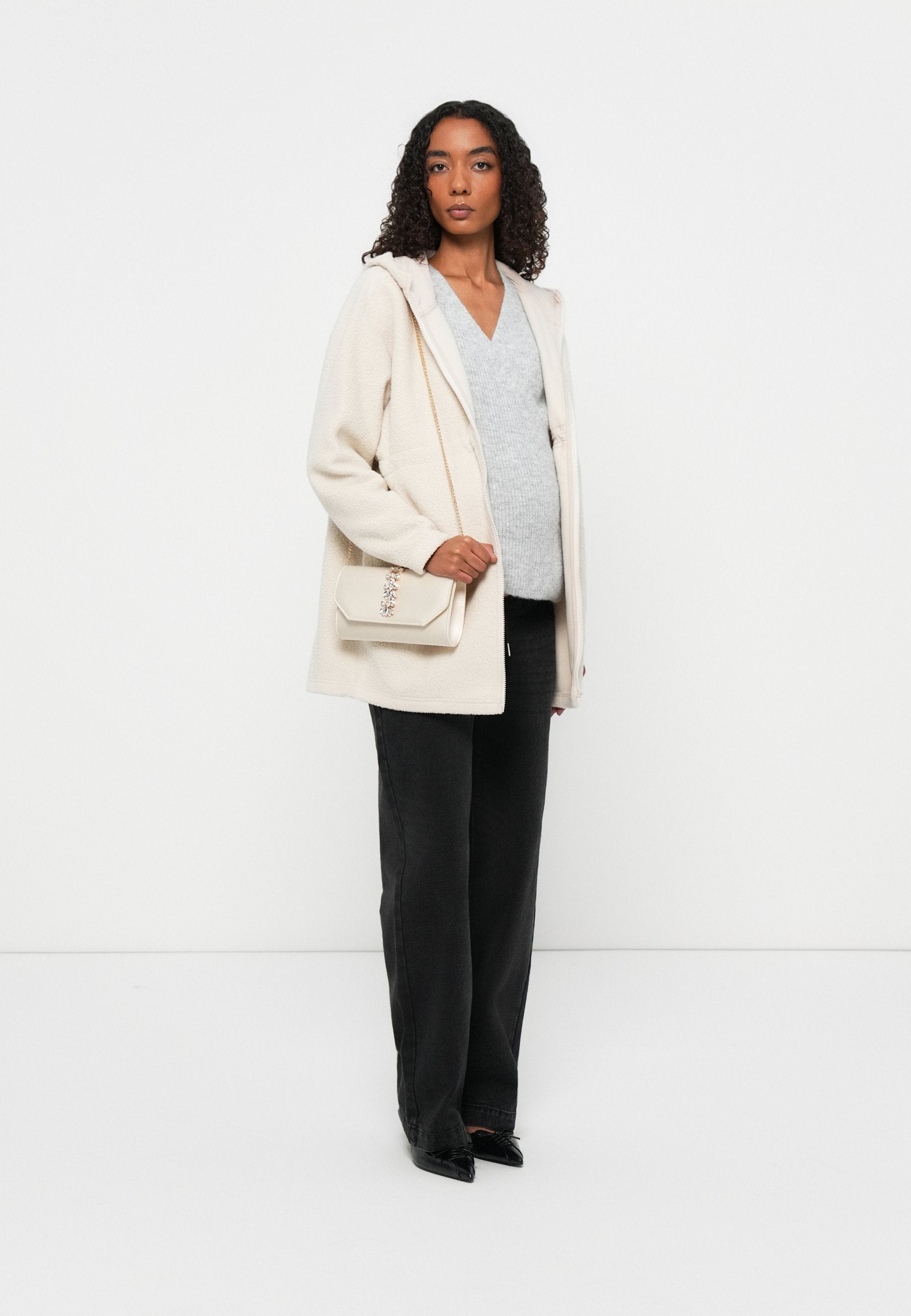 MAMALICIOUS Loose-fit maternity gy Fit Low waist