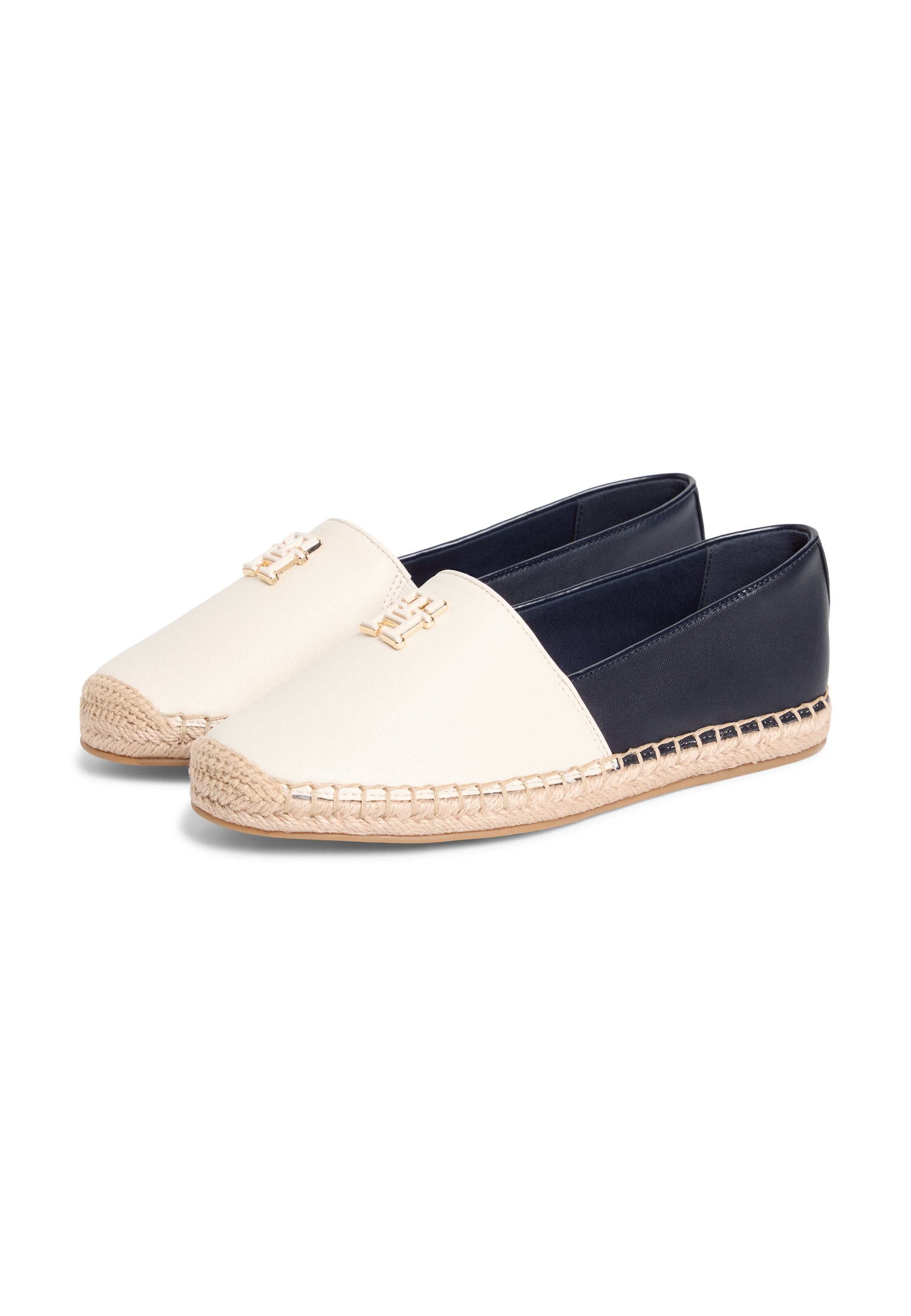 Tommy Hilfiger TH MONOGRAM LEATHER ESPADRILLES