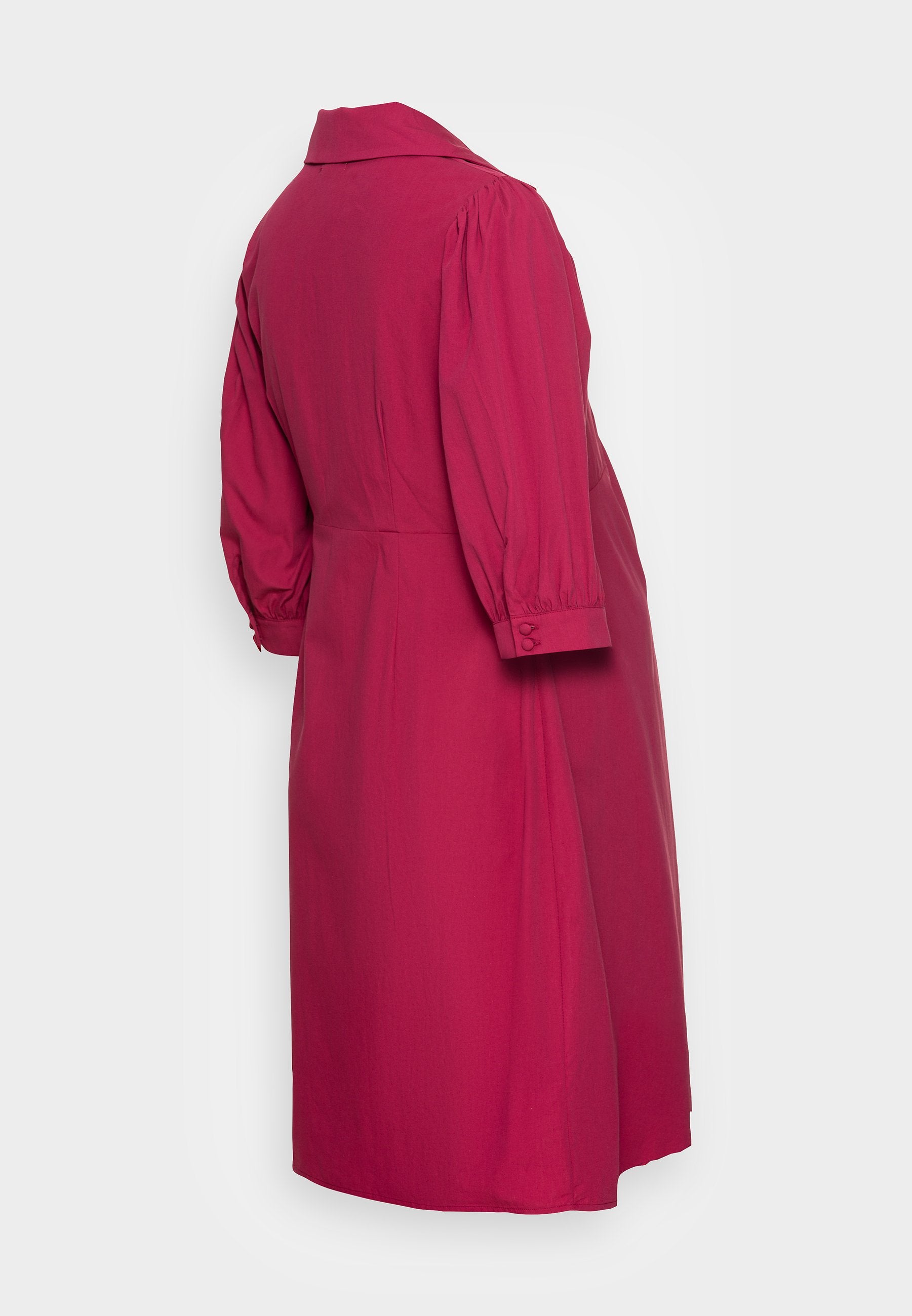Glamorous Bloom WRAP MINI DRESS WITH PUFF SLEEVES & COLLAR