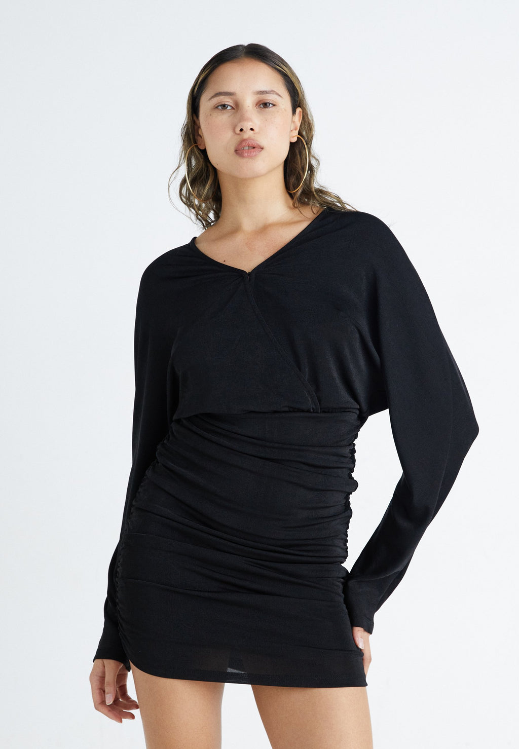 Gina Tricot BUZZY RUCHED DRESS