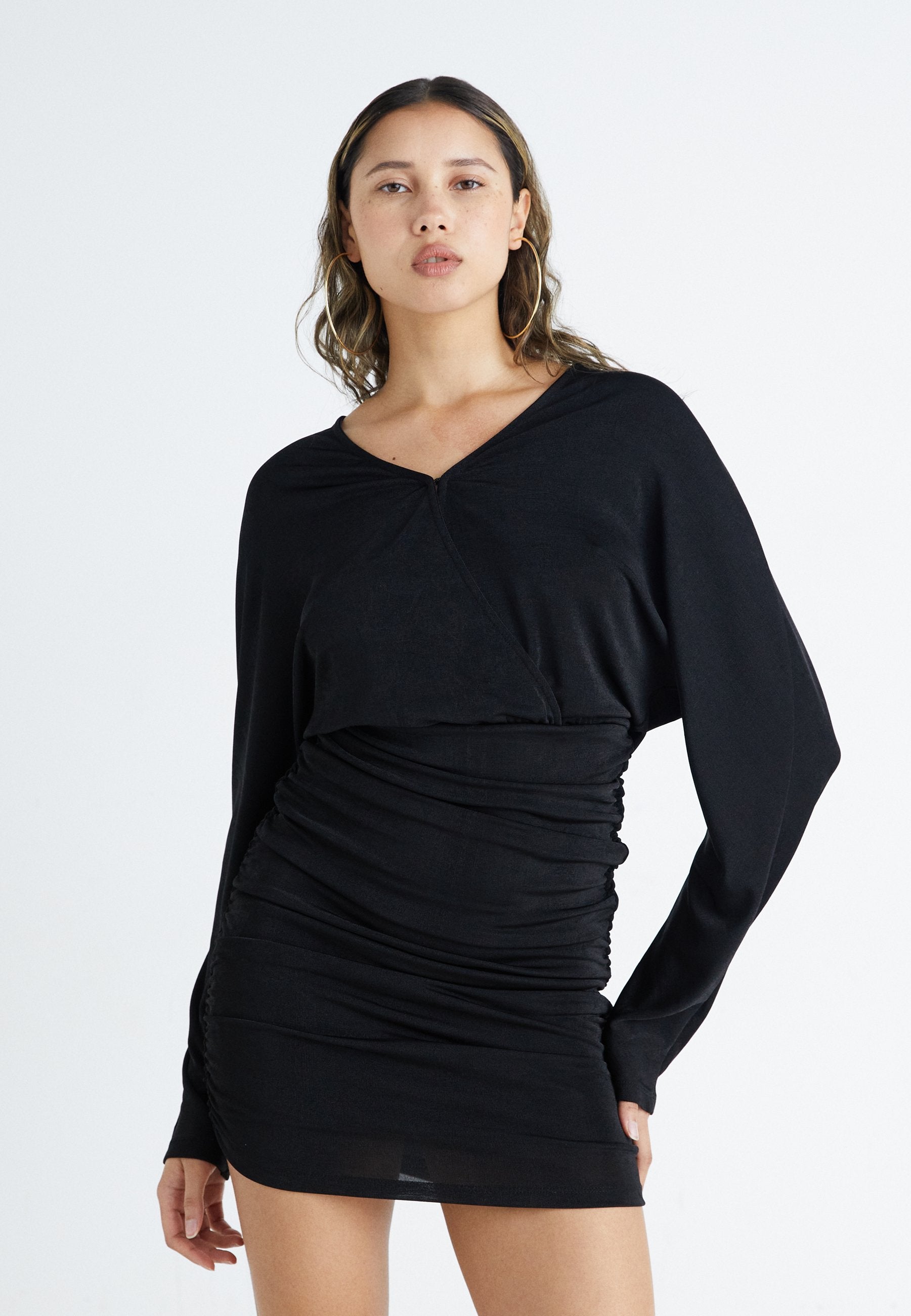 Gina Tricot BUZZY RUCHED DRESS