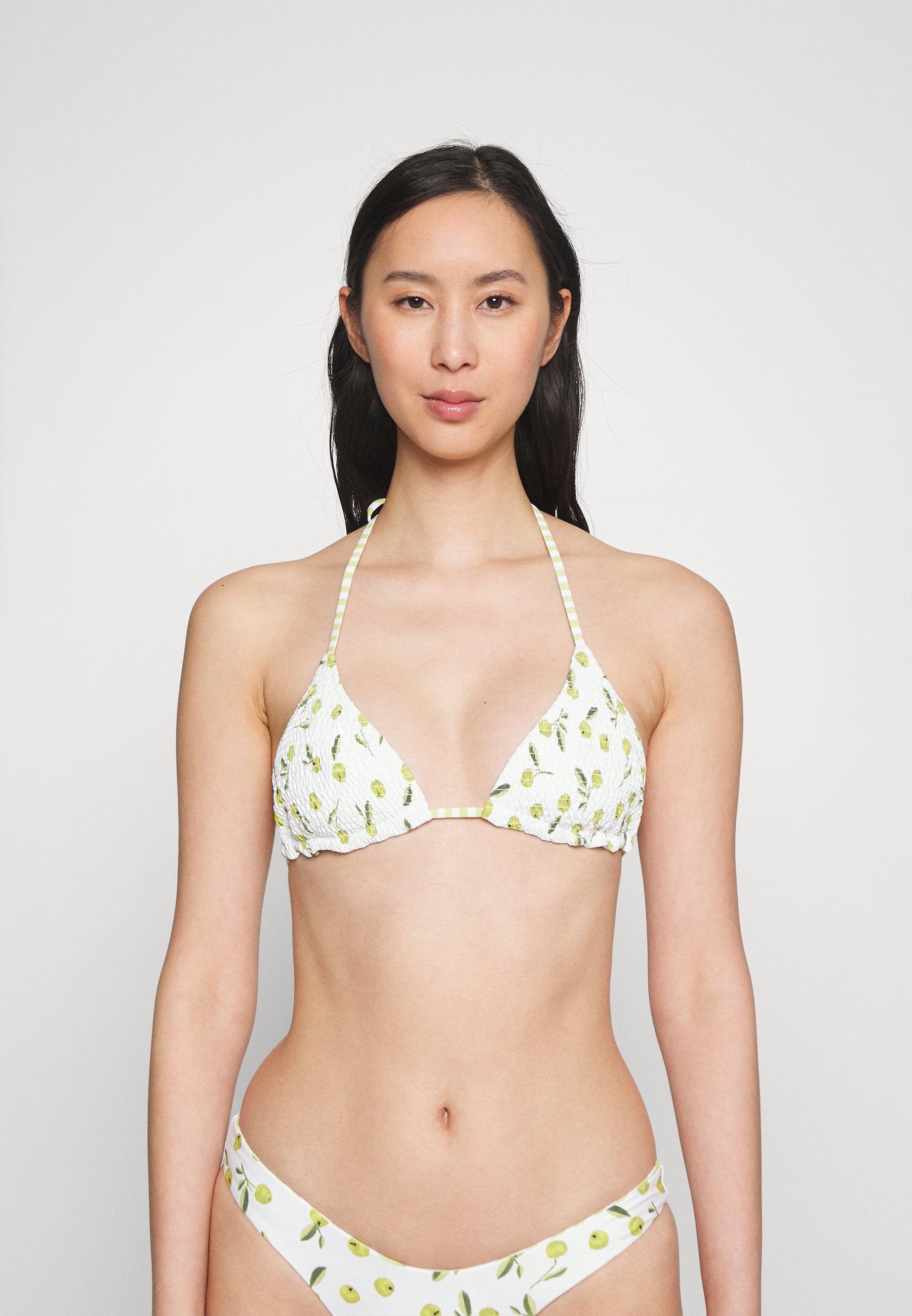 SUMMER CRUSH SHIRRED REVERSIBLE SLIDE TRI Media 3