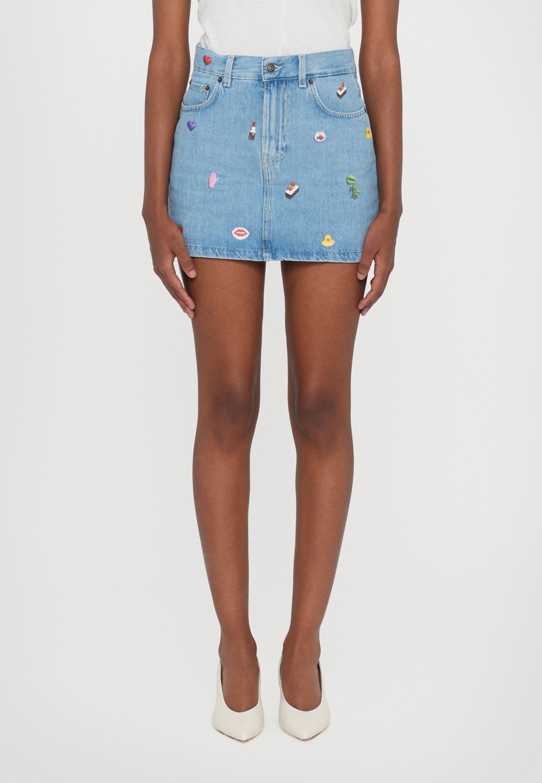 Fiorucci CHARM PRINT MINI SKIRT