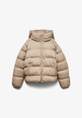 Vero Moda Puffer VMDINA - Winter jacket - greige