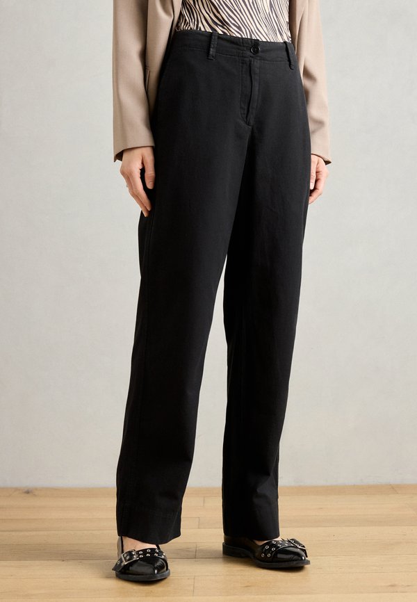 Marc O'Polo PANTS LANDE LONG MODERATE WIDE LEG FRENCH POCKETS ZIP FLY
