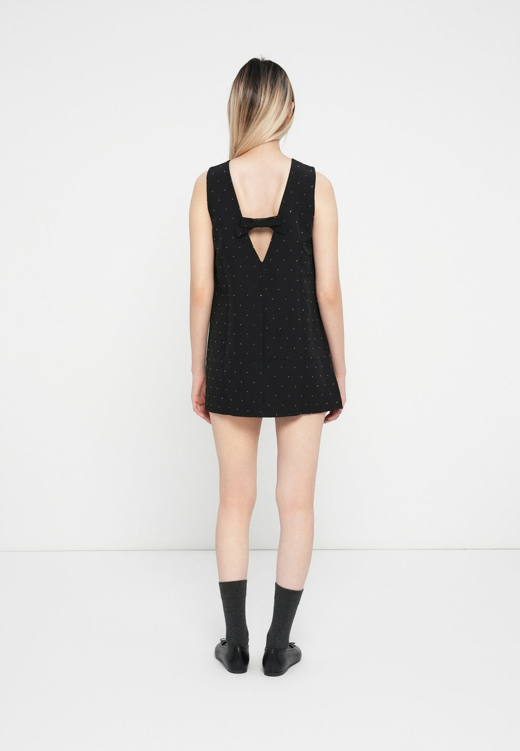 ONLY ONLGINIE ALL OVER BOW DRESS