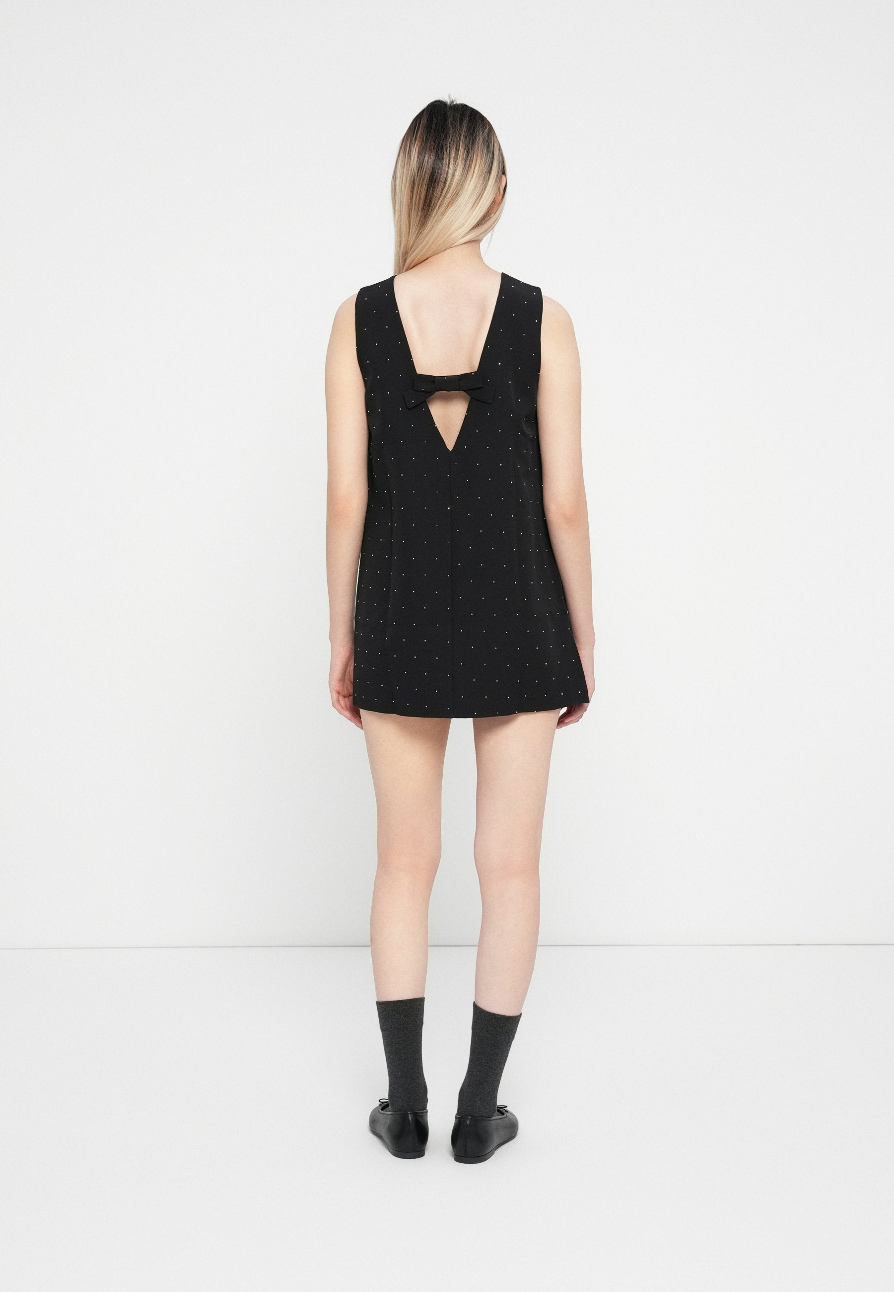ONLY ONLGINIE ALL OVER BOW DRESS