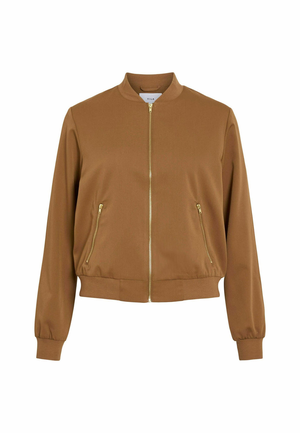 VILA bomber VIBUBBLE Zipper