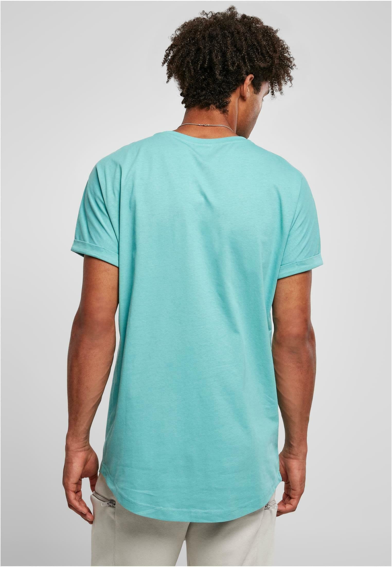 Urban Classics LONG SHAPED TURNUP TEE