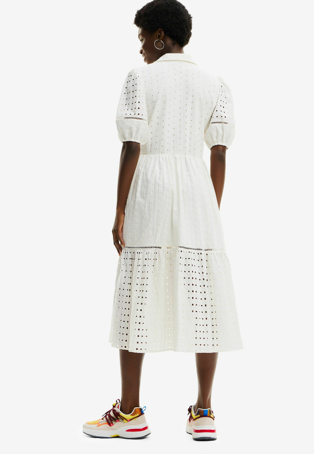 Desigual EMBROIDERED MIDI