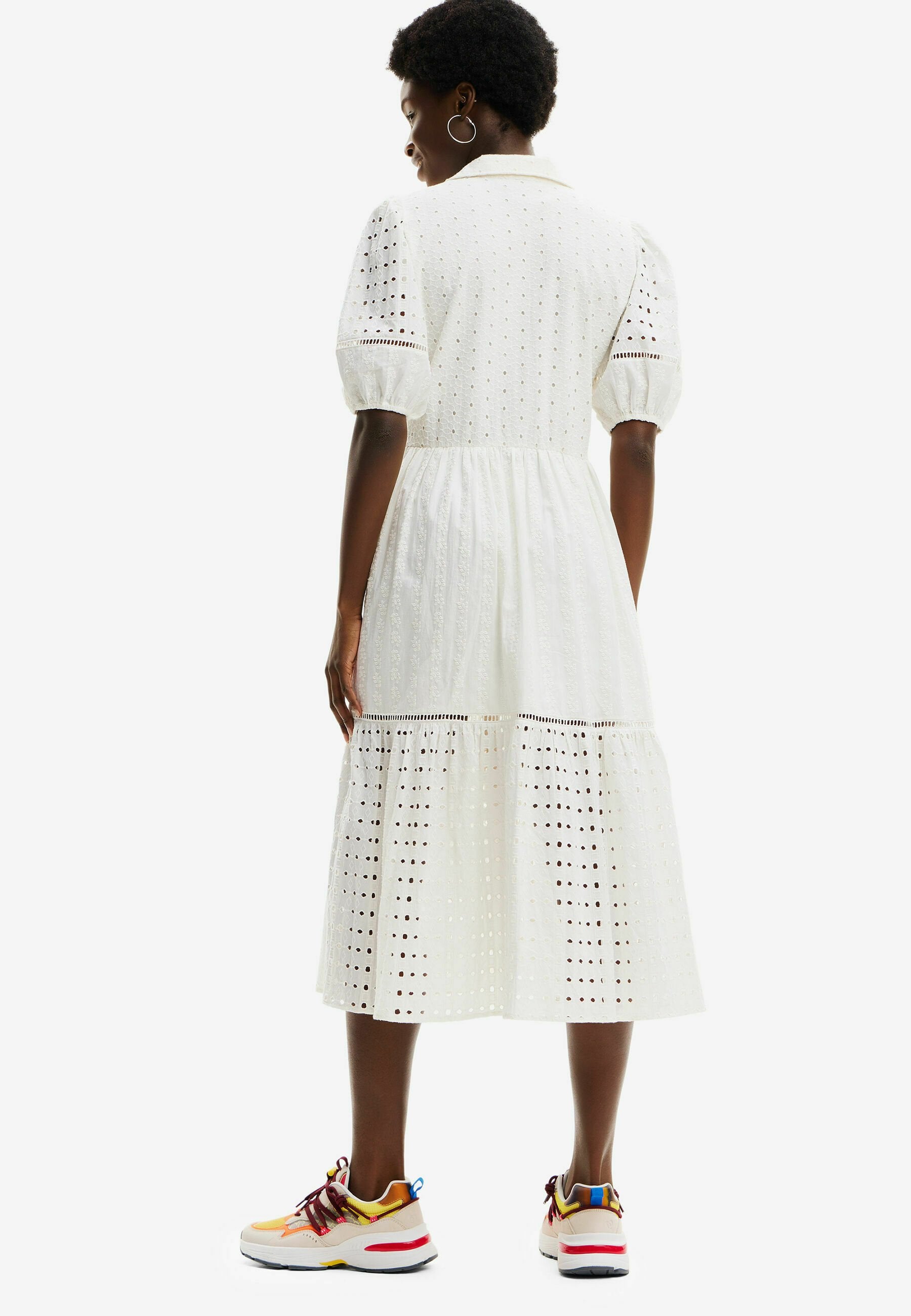 Desigual EMBROIDERED MIDI