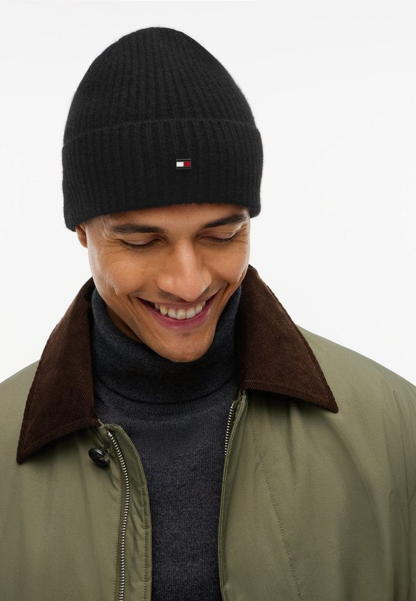 Tommy Hilfiger FLAG - Beanie - black