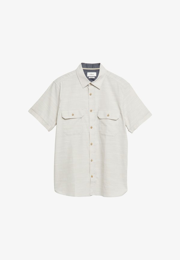s.Oliver HEMD - Shirt - beige
