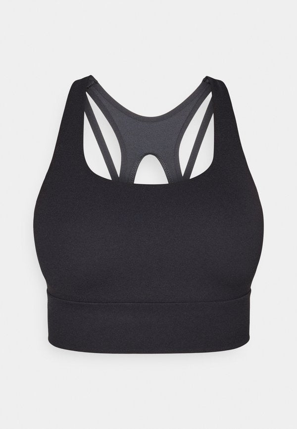 Nike Performance ZENVY BRA - Light support sports bra - black/cool grey