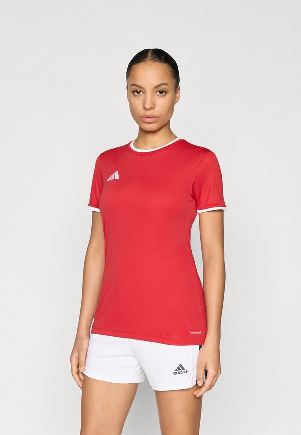 adidas Performance ENTRADA26 - Sports T-shirt - team power red/white