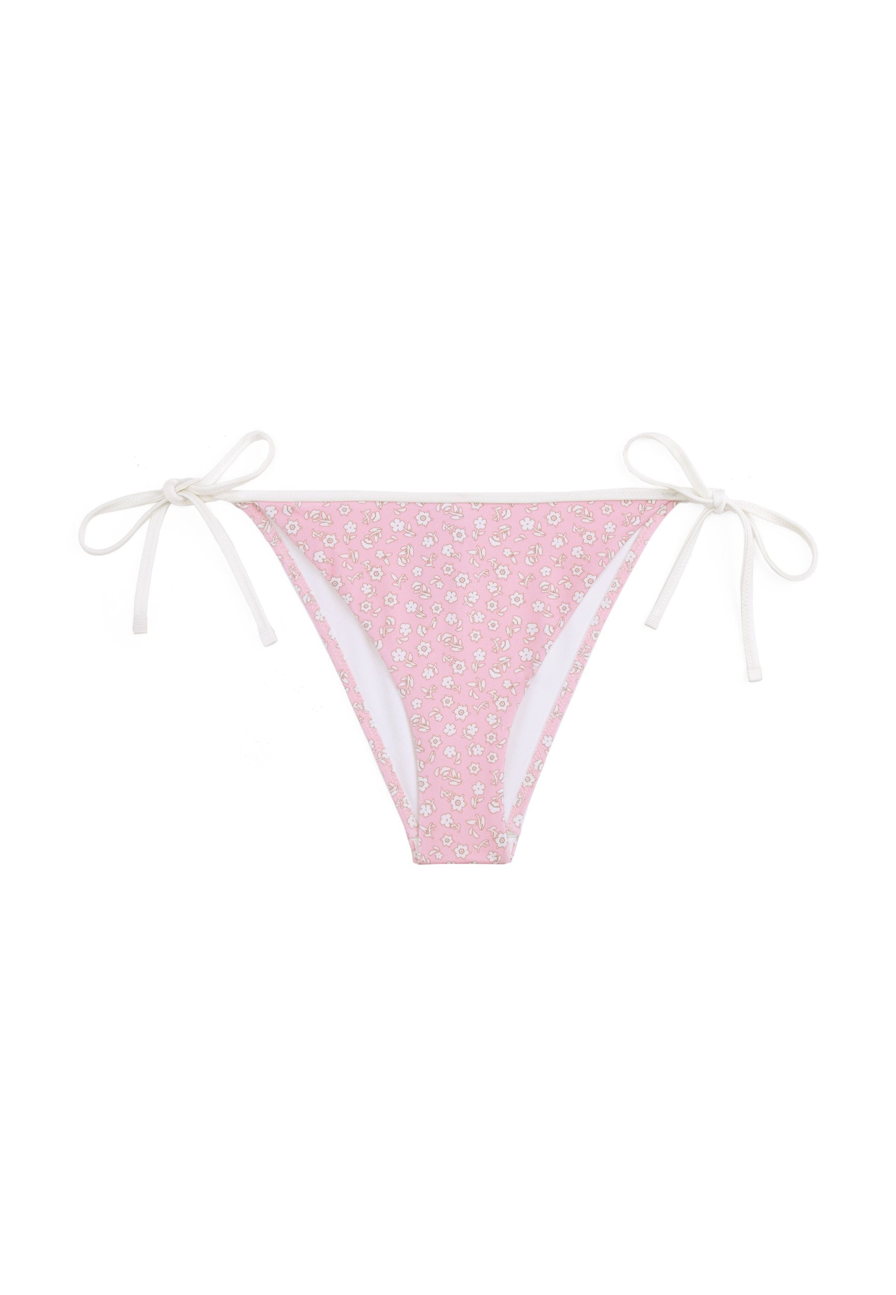 ESSENTIALS CHEEKY STRING SIDE TIE PRINT Media 1