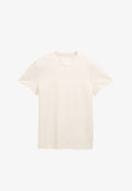 TOM TAILOR MIT STRETCH - Basic T-shirt - gardenia white