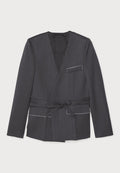 Victoria Beckham SHRUNKEN COLLARLESS