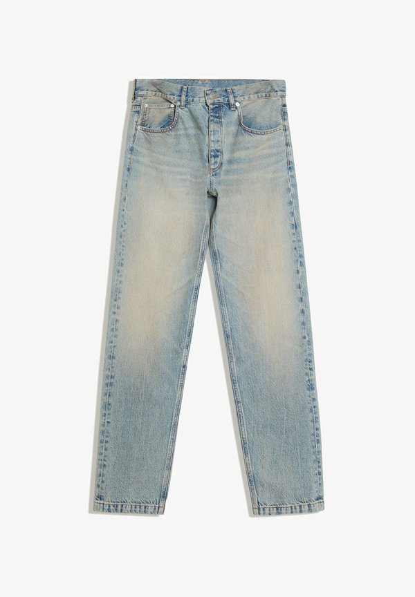Bershka SLIM FIT - JEANS - Straight leg jeans - blue denim