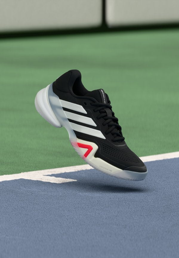adidas Performance BARRICADE 14 - Multicourt tennis shoes - core black/metallic/lucid red