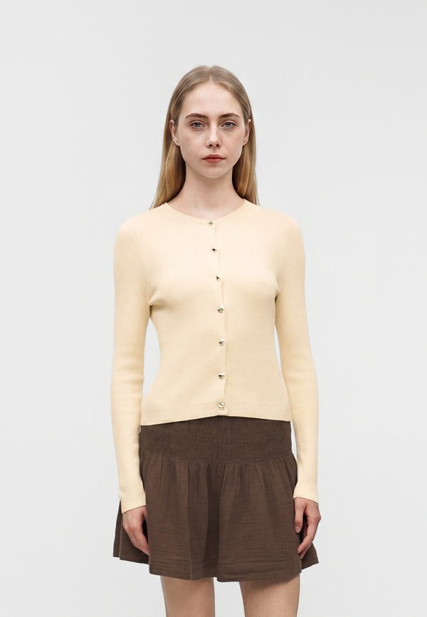 ONLY ONLMEDDI O NECK - Cardigan - birch