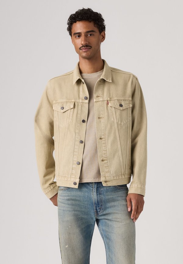 Levi's® THE TRUCKER - Denim jacket - yellow sand