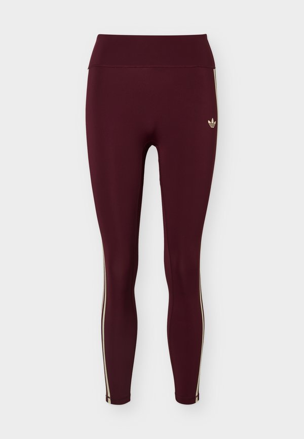 adidas Performance ADIDAS ORIGINALS SPORT SUPERSTAR 7/8 LEGGINGS - Leggings - maroon