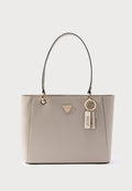 Guess NOELLE TOTE - Handbag - taupe