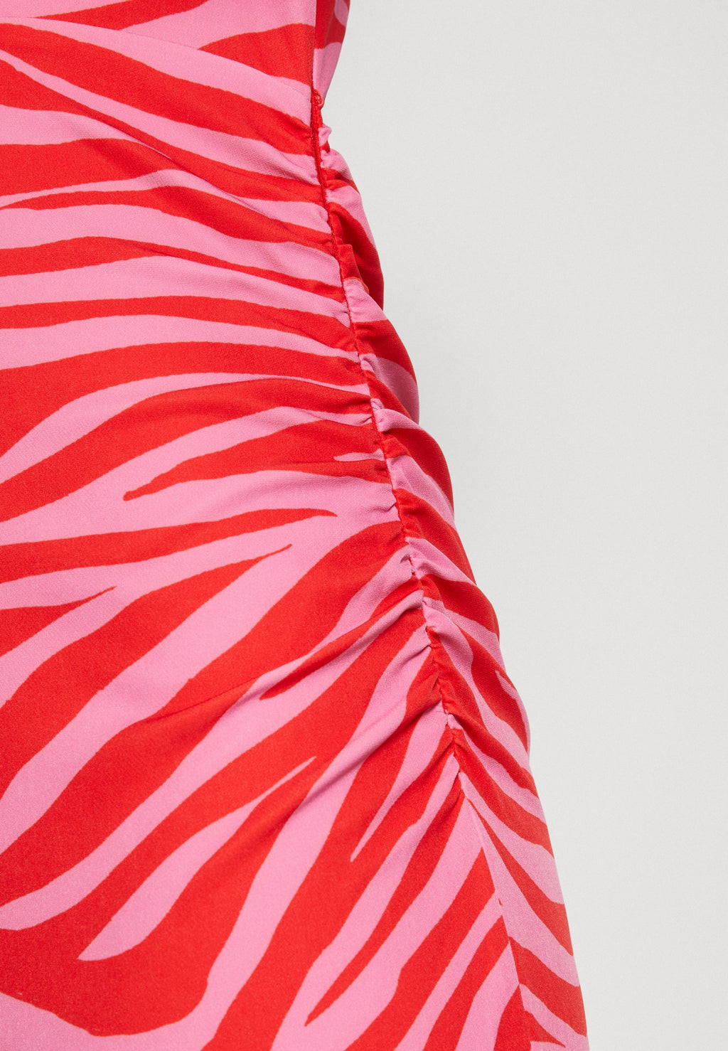 NA-KD DRAPED FRONT MINI DRESS