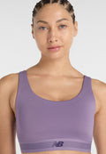 New Balance AC TRAIN BRA - Medium support sports bra - candied violet aa