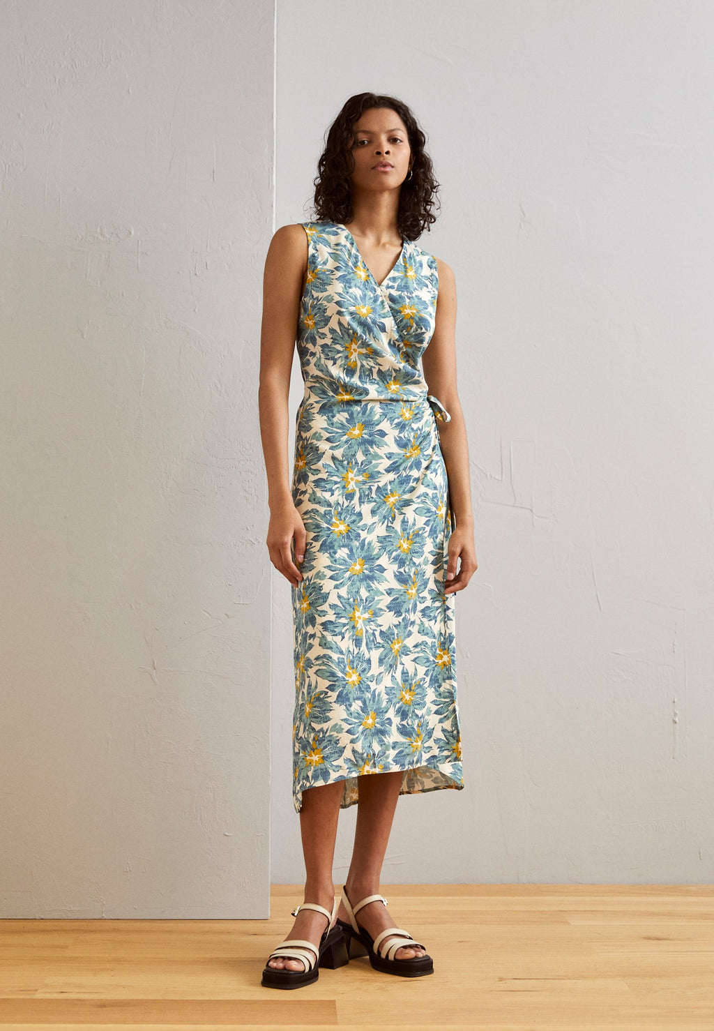 Anna Field WOVEN WRAP DRESS