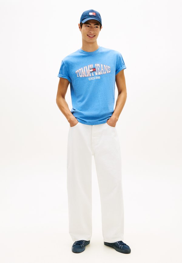 Tommy Jeans WAVY FLAG JERSEY T-SHIRT