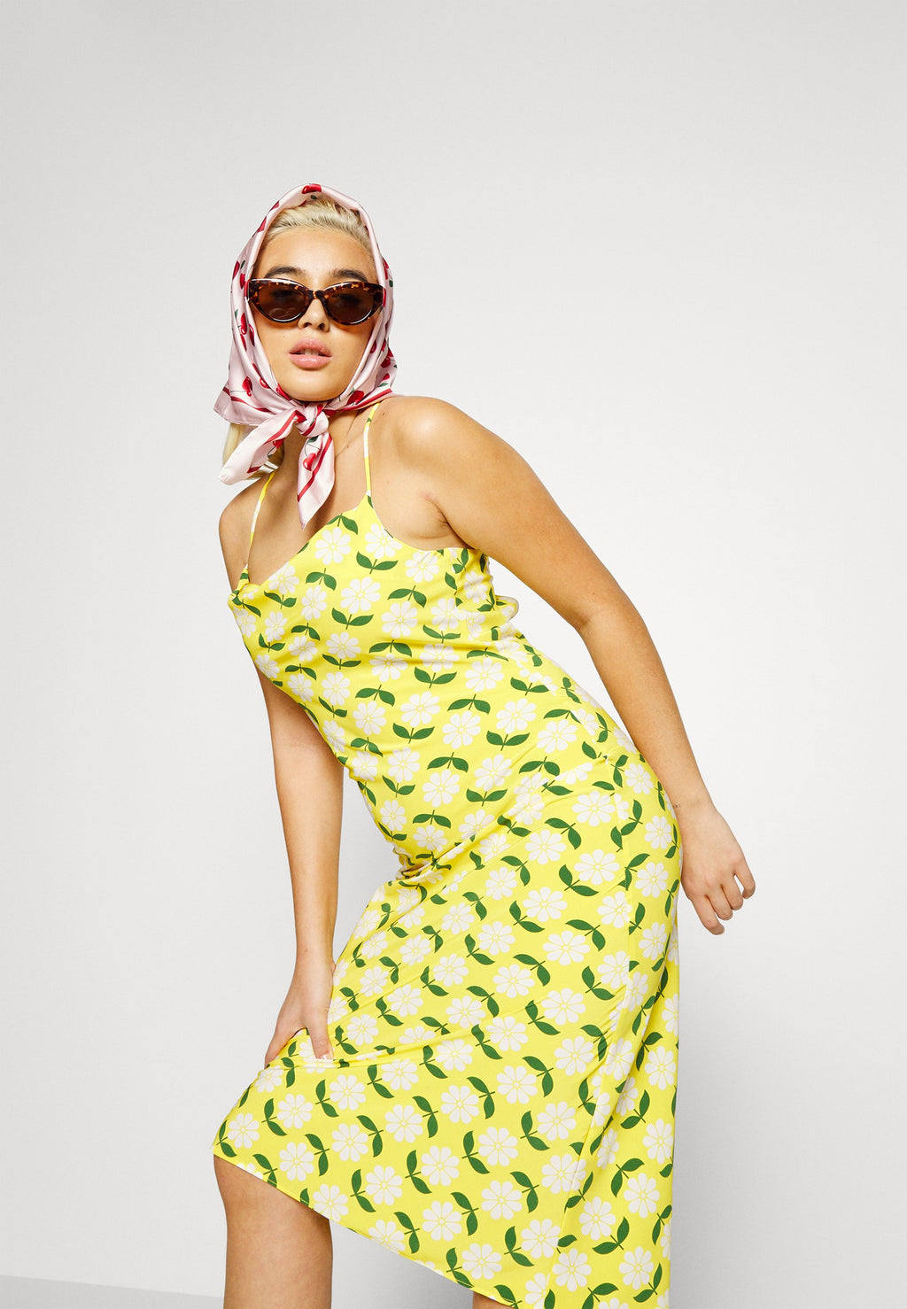 Glamorous Petite COWL CAMI MIDAXI DRESS