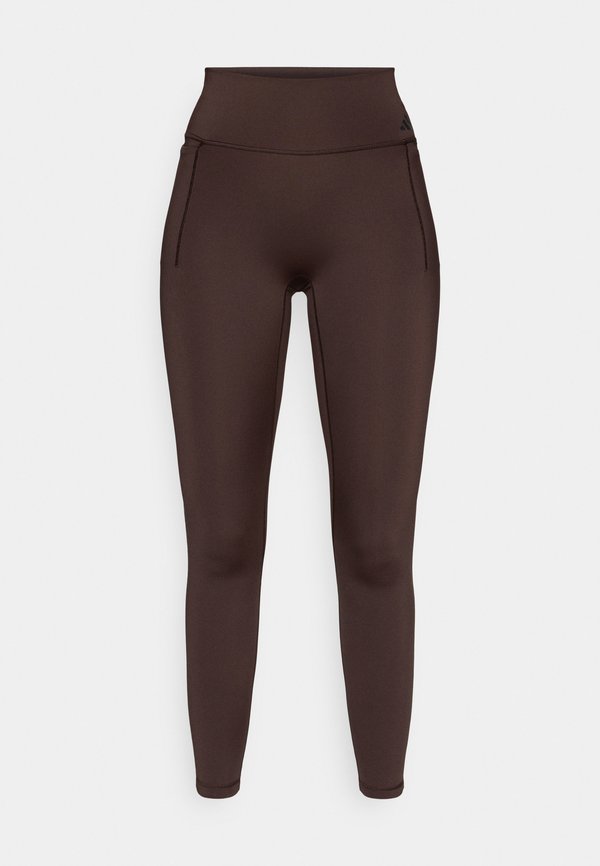 adidas Performance OPTIME WORKOUT FULL LENGTH LEGGINGS - Leggings - aurora coffee