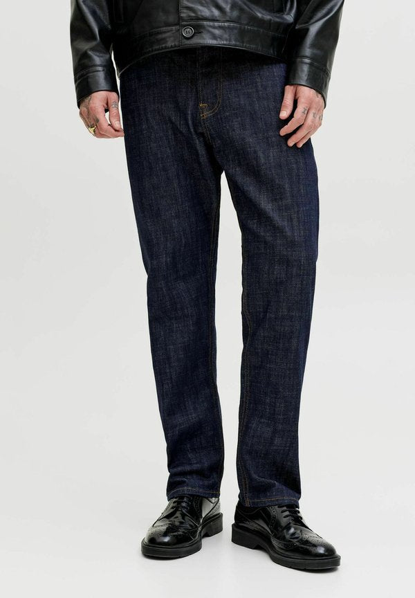 Jack & Jones Relaxed Fit JJICHRIS JJCOOPER GE 640 - Straight leg jeans - blue denim