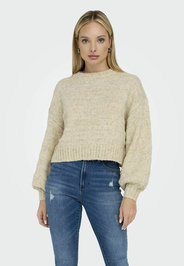ONLY Knitted ONLCELINA Knitted - Jumper - birch