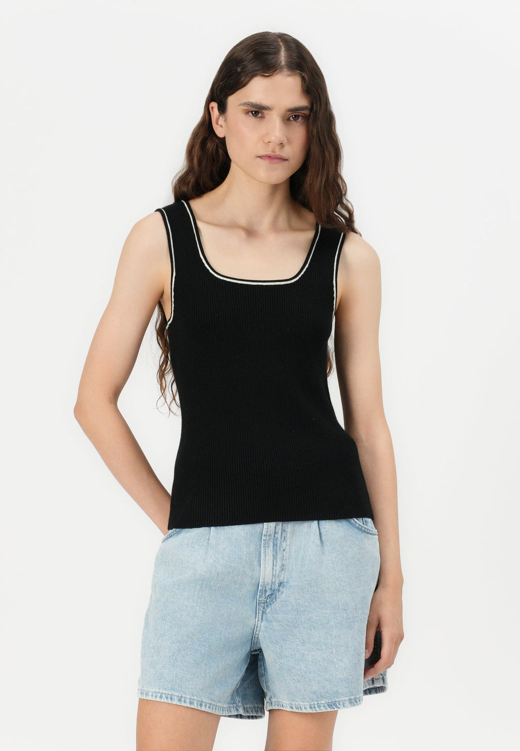 Selected Knitted sleeveless