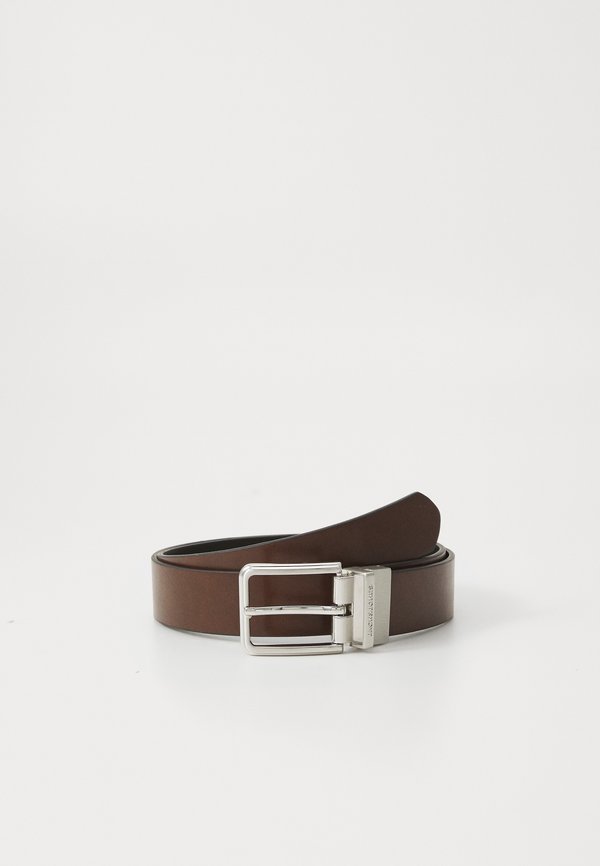 Jack & Jones JACGARDA REVERSIBLE BELT - Belt - brown stone