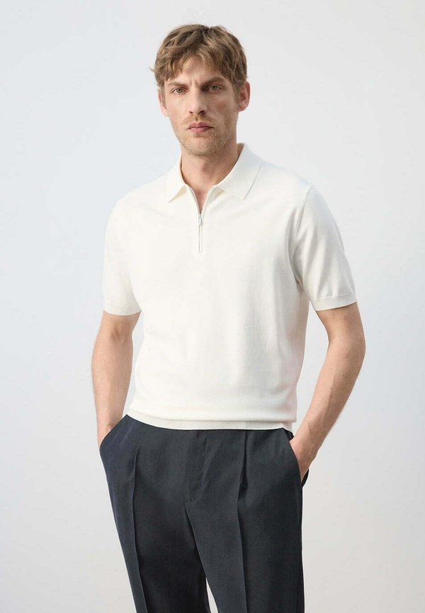 Mango ADULT - Polo shirt - off-white