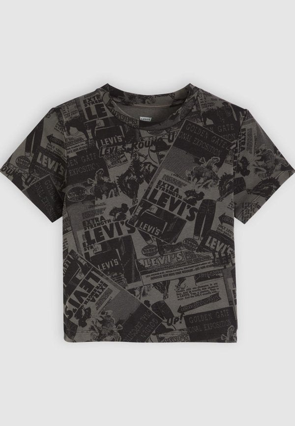 Levi's® ESSENTIAL SPORTY TEE - Print T-shirt - black