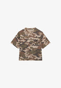 Guess MIT TARNMUSTER - Print T-shirt - camouflage