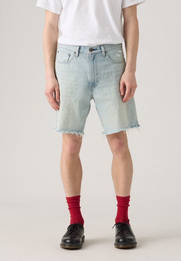 Levi's® 468® LOOSE SHORTS - Denim shorts - denim blue
